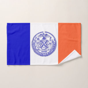 Toalha de Mão com Bandeira de Nova Iorque, EUA