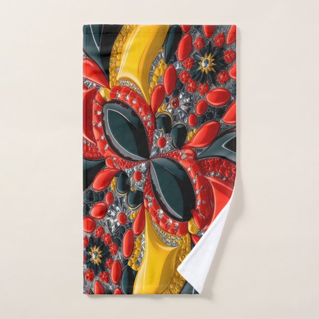 Toalha de Mão com Cores na Alemanha (Toalha de mão)