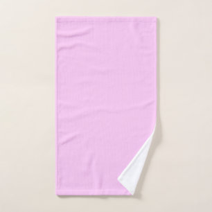 Toalha De Mão Cor Sólida do Pastel Rosa Bubblegum