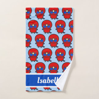 Toalha De Mão Crimson Rosella
