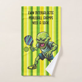 Toalha De Mão Custom text Sweat Like a Martian