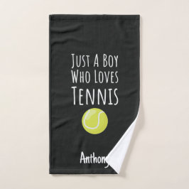 Toalha De Mão Cute Custom Tennis Towel Player For Baby Boy
