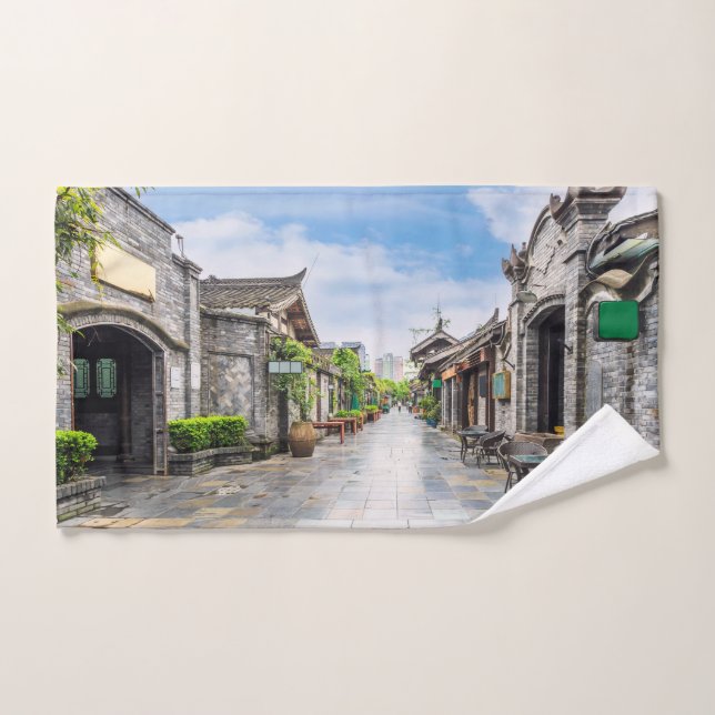 Toalha de mão da Arquitetura Oriental (Toalha de mão)