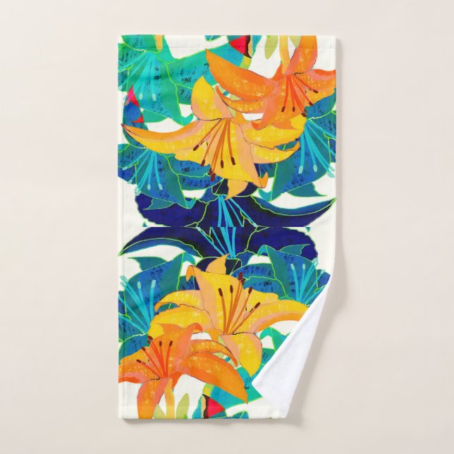 Toalha De Mão Daylily Hand Towel (Toalha de mão)