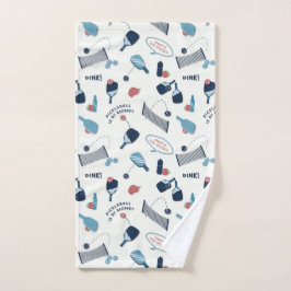 Toalha De Mão Diversão "Pickleball é o meu Racquet"