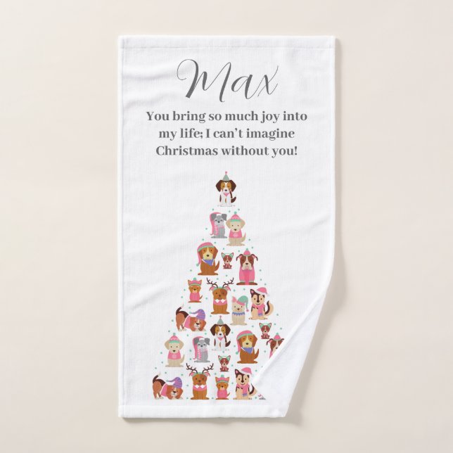 TOALHA DE MÃO DOG TOWEL (Toalha de mão)