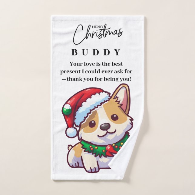 TOALHA DE MÃO DOG TOWEL (Toalha de mão)