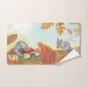 Toalha De Mão Dorrato Gordo Europeu (Glis glis) na Natureza