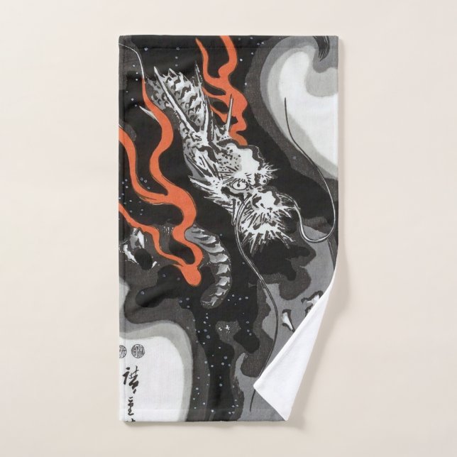 Toalha De Mão Dragão, Hiroshige, Ukiyo-e (Toalha de mão)