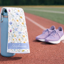 Elegant Blue Purple Wildflower Name Sports