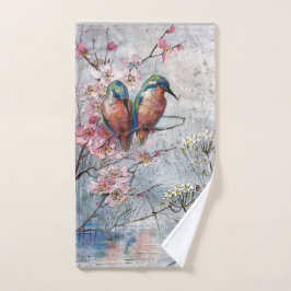 Toalha De Mão Esperando Por Um Pássaro Rebelde