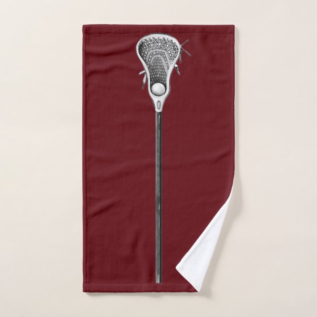 Toalha De Mão Esportes Lacrosse (Toalha de mão)