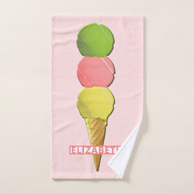 Toalha De Mão Esportes personalizados para Tênis (Toalha de mão)