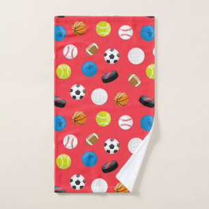 Toalha De Mão Esportes, Presente Esportivo, Padrão De Ventilado