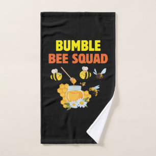 Toalha De Mão Esquadrão 2 da Beekeeper Art Bumble Bee