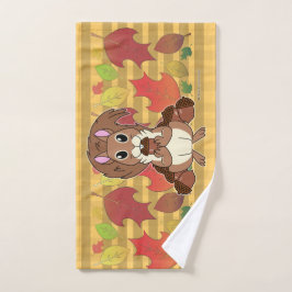 Toalha De Mão Esquilo Esquilo -