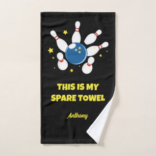 Toalha De Mão Esta é a minha Boliche de Camisa Sobressalente Cha