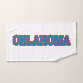 Toalha De Mão Estado Do Orgulho De Oklahoma