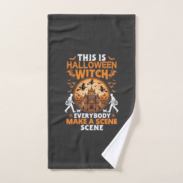 Toalha De Mão Este é o Halloween (Toalha de mão)