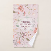 Ester 4:14 Arte de Verso da Bíblia Cristã