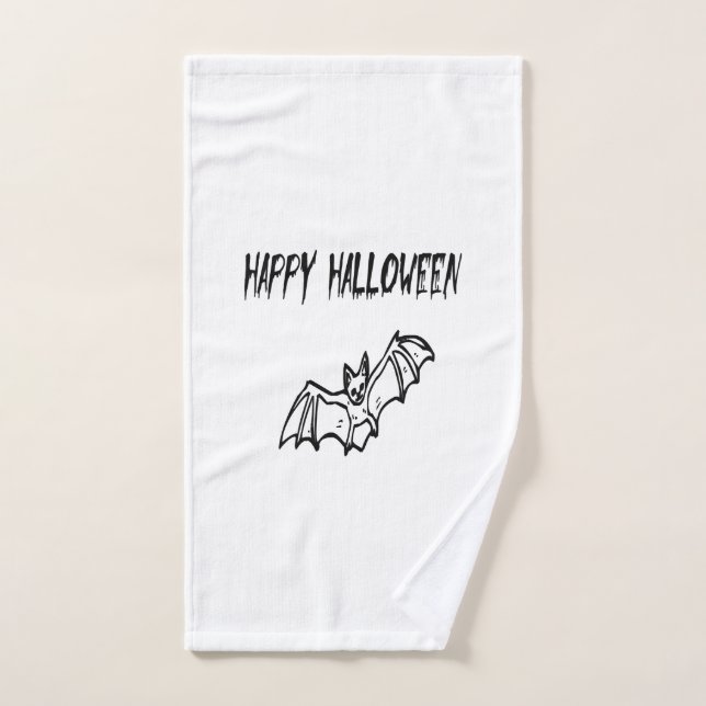 Toalha De Mão feliz halloween (Toalha de mão)