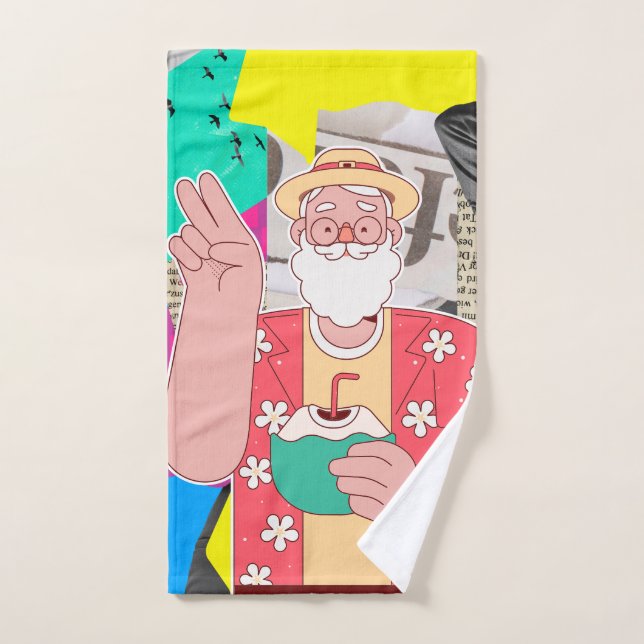 Toalha De Mão Feliz Natal 2024 (Toalha de mão)