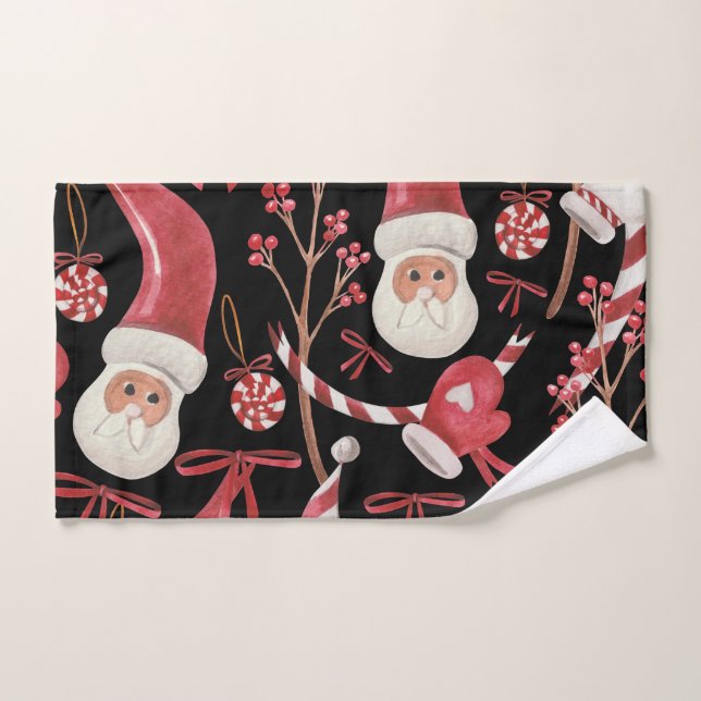 Toalha De Mão Feliz Natal da Nossa Família (Toalha de mão)