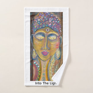 Toalha De Mão Feminine Buddha original art