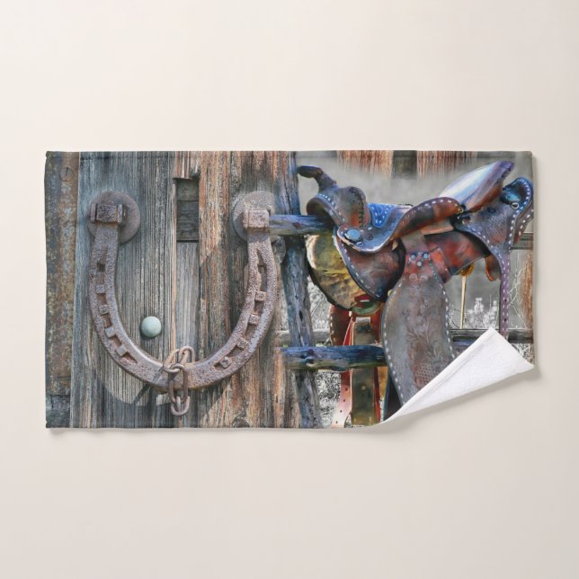 Toalha De Mão Ferradura de Carneiro Russo Ocidental (Toalha de mão)