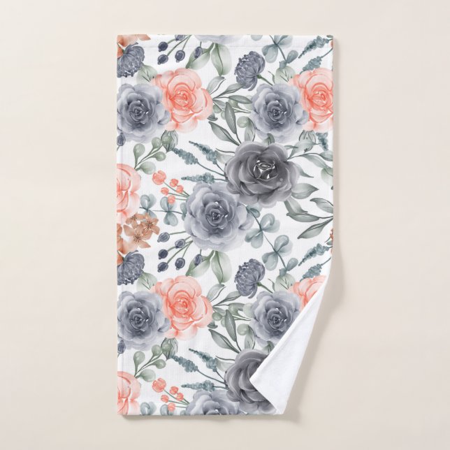 Toalha De Mão floral amado (Toalha de mão)
