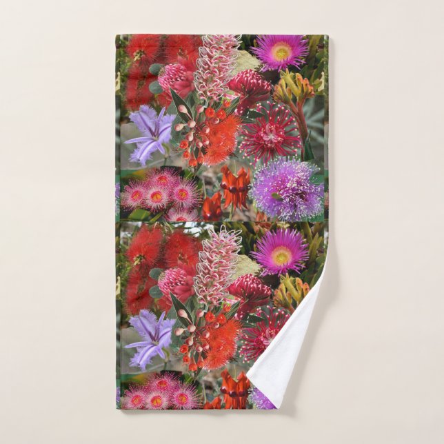 Toalha De Mão Flores Selvagens Australianas (Toalha de mão)