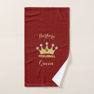 Toalha De Mão Gal Queen Crown Glam Monograma