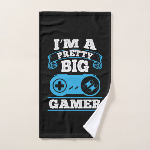 Toalha De Mão Gamer Gift I Am A Bonito Big Gamer