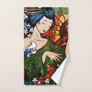 Toalha De Mão Geisha