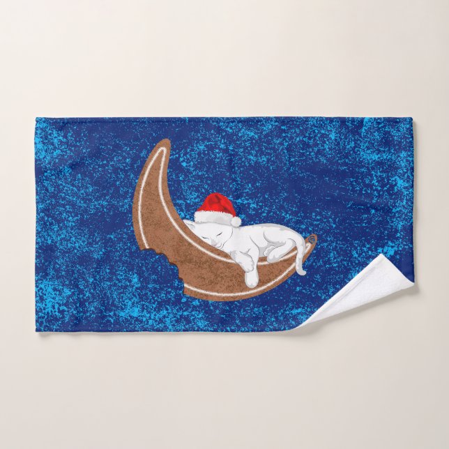 Toalha De Mão Gengibre Gato (Toalha de mão)