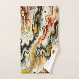 Toalha De Mão Goldene Flüsse