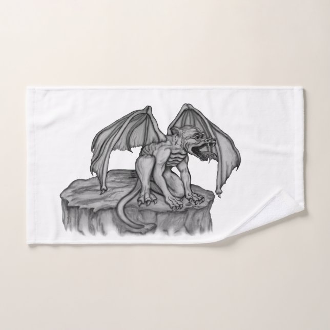 Toalha De Mão Golem Gargoyle (Toalha de mão)
