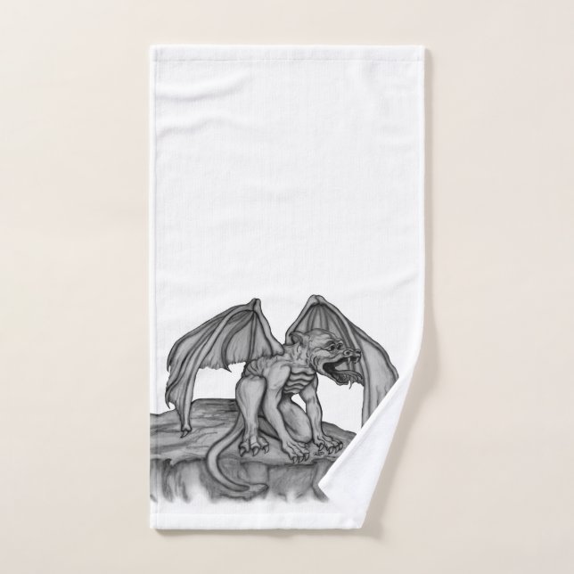 Toalha De Mão Golem Gargoyle (Toalha de mão)