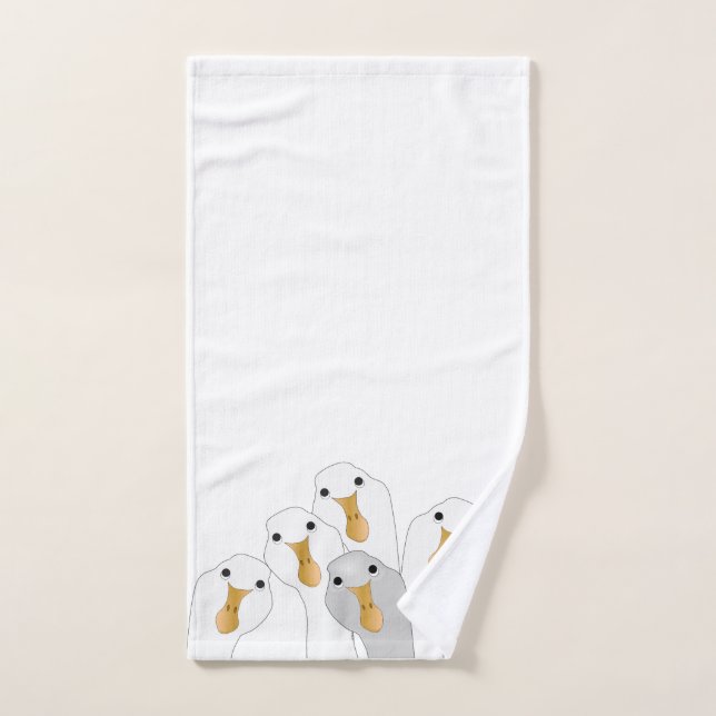 Toalha De Mão Goose Who Hand Towel (Toalha de mão)