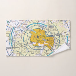 Toalha De Mão Gráfico de aviação