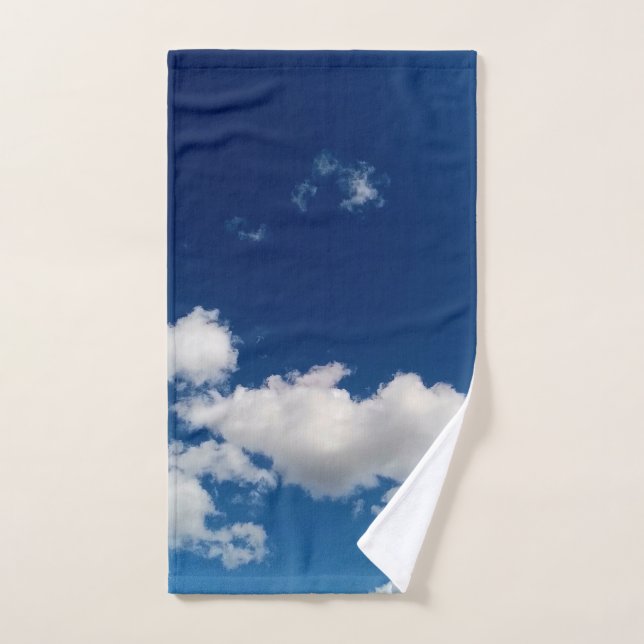 Toalha De Mão Grande nuvem suave (Toalha de mão)