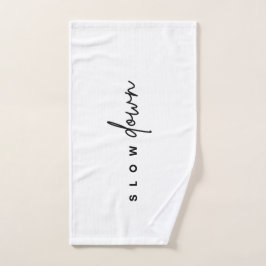 Toalha De Mão Gym Towel - Devagar