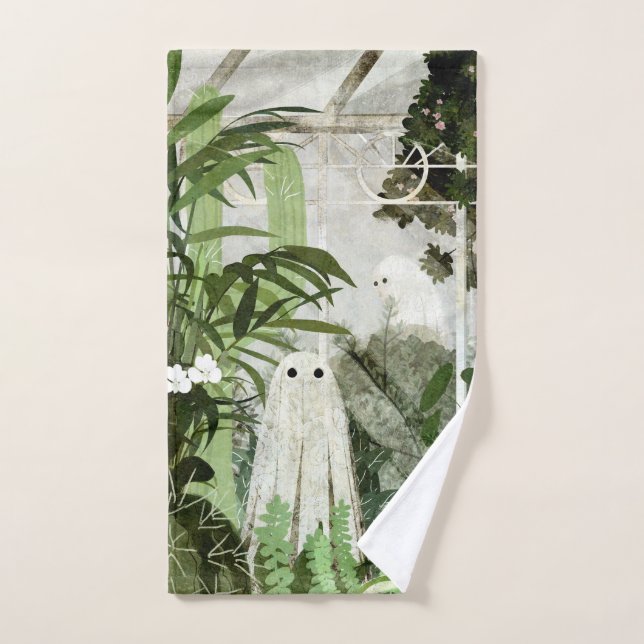 Toalha De Mão Há Um Fantasma Na Estufa Novamente... (Toalha de mão)