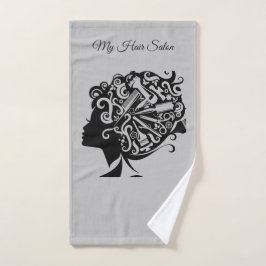 Toalha De Mão Hair Stylist e Salon