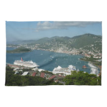 Harbor em Ruas. Thomas Ilhas Virgens dos EUA