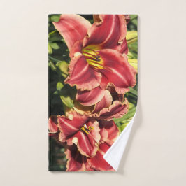Toalha De Mão Hemerocallis