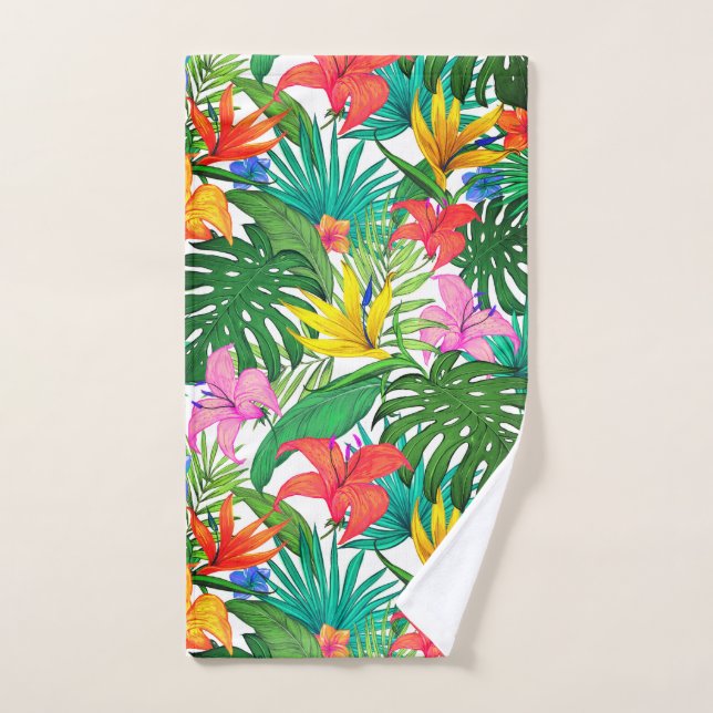 Toalha De Mão Impressão havaiano (Toalha de mão)