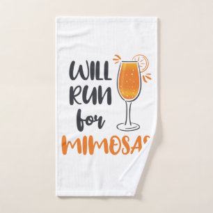 Toalha De Mão Irá correr para Mimosas