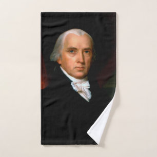 Toalha De Mão James Madison, o 4º Presidente: América Colonial