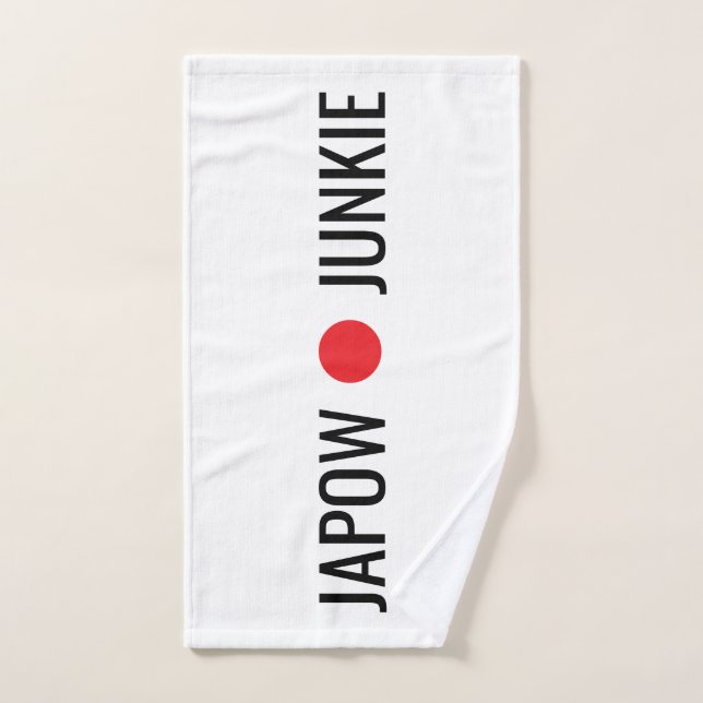 Toalha De Mão Japow Junkie  (Toalha de mão)